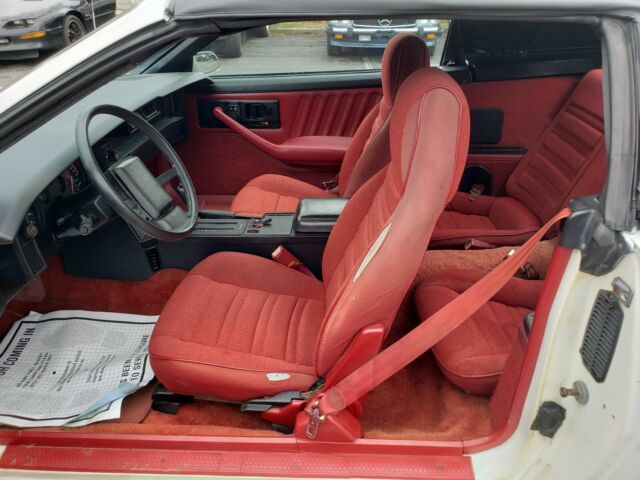 1988 White Chevrolet Camaro Convertible