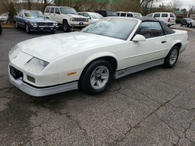 1988 White Chevrolet Camaro Convertible
