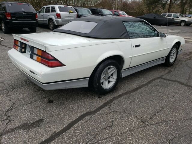 1988 White Chevrolet Camaro Convertible