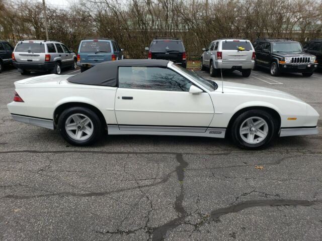 1988 White Chevrolet Camaro Convertible
