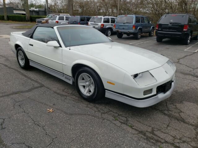 1988 White Chevrolet Camaro Convertible
