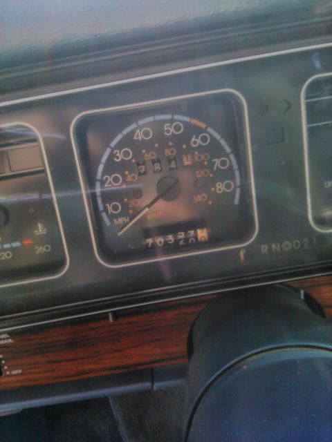 1988 Green Chevrolet Capriceold Sedan