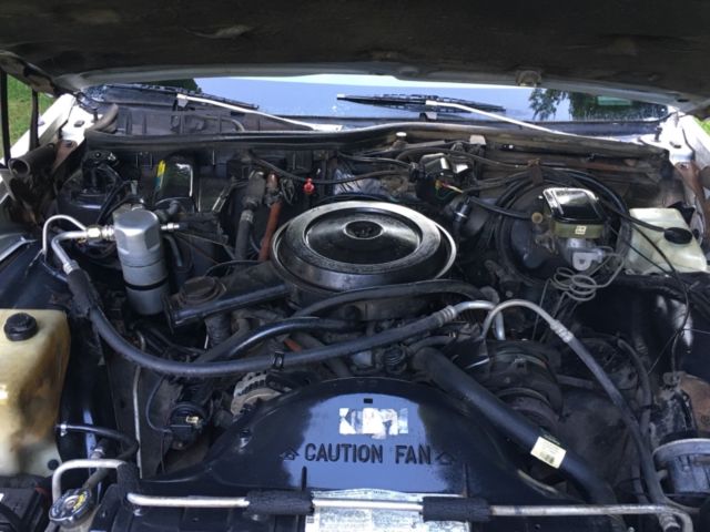 1988 White Chevrolet Caprice Coupe