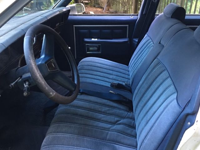 1988 White Chevrolet Caprice Coupe