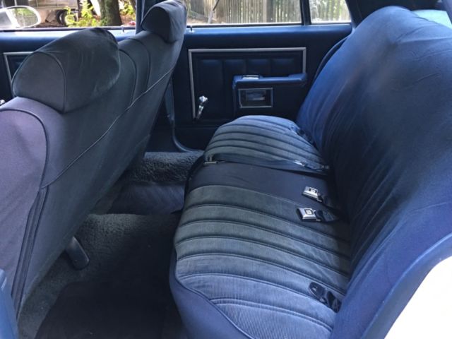 1988 White Chevrolet Caprice Coupe