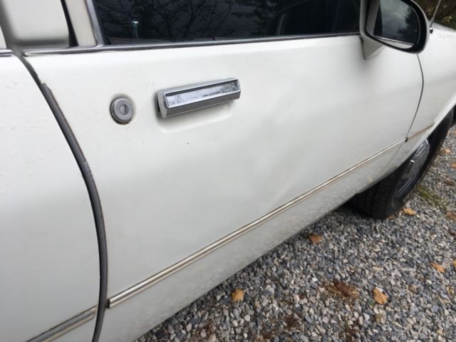 1988 White Chevrolet Caprice Coupe