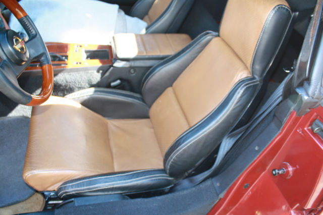 1988 Red Chevrolet Corvette Convertible