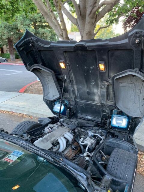 1988 Blue Chevrolet Corvette Coupe