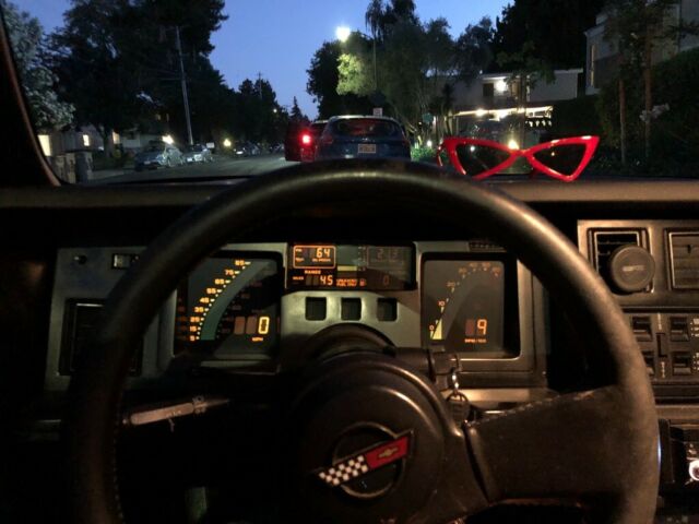 1988 Blue Chevrolet Corvette Coupe