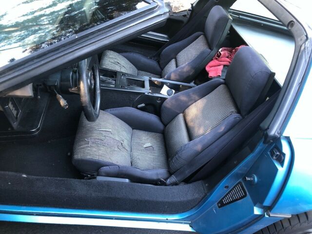 1988 Blue Chevrolet Corvette Coupe