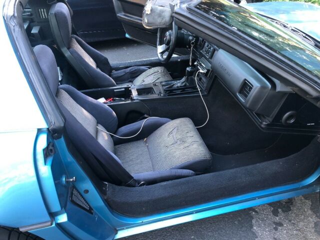 1988 Blue Chevrolet Corvette Coupe