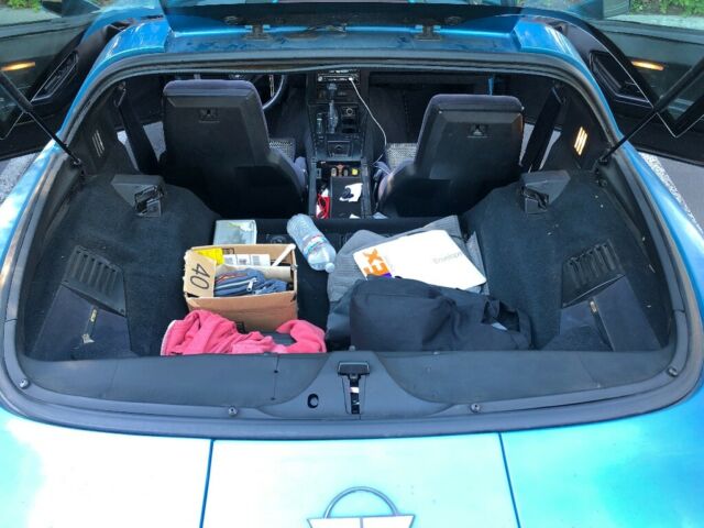 1988 Blue Chevrolet Corvette Coupe