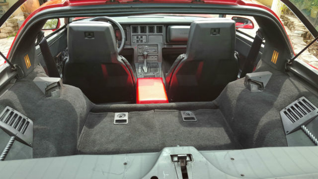 1988 Red Chevrolet Corvette