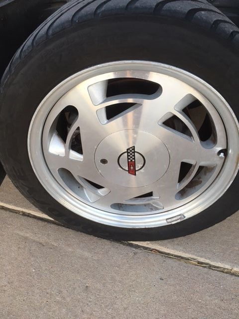 1988 Yellow Chevrolet Corvette Convertible