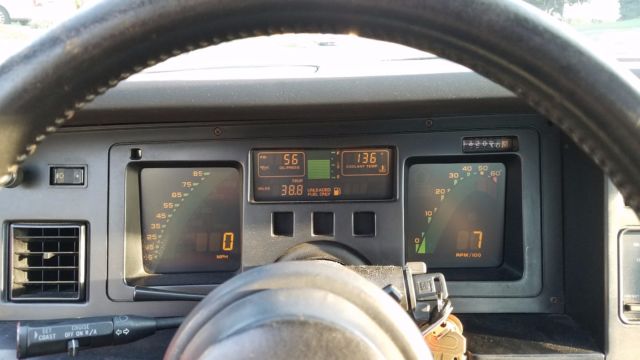 1988 White Chevrolet Corvette Coupe