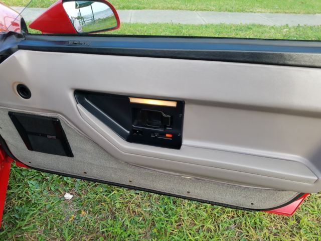 1988 Red Chevrolet Corvette Coupe