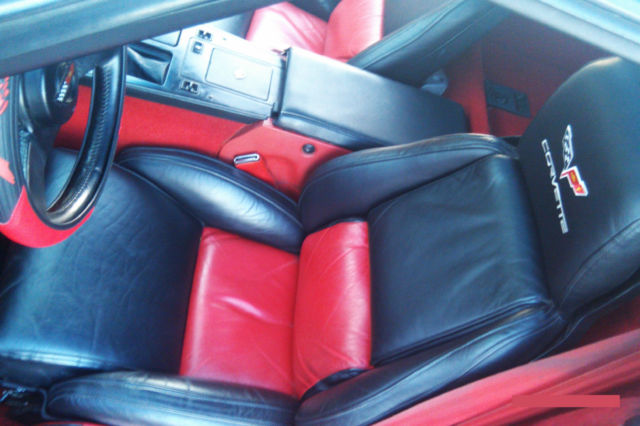 1988 Red Chevrolet Corvette Hatchback