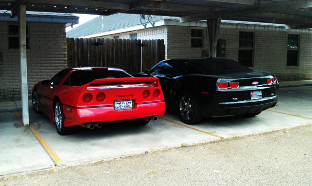 1988 Red Chevrolet Corvette Hatchback