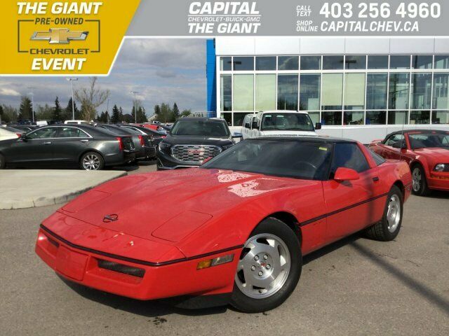 1988 Red Chevrolet Corvette COUPE