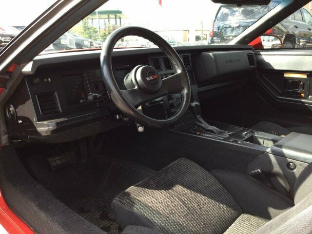 1988 Red Chevrolet Corvette COUPE