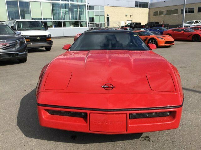 1988 Red Chevrolet Corvette COUPE