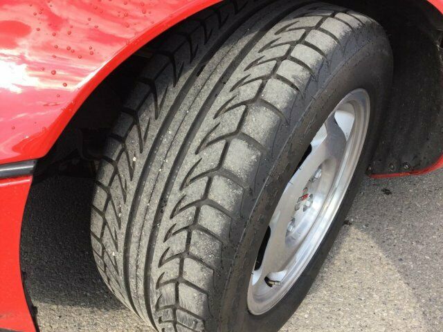 1988 Red Chevrolet Corvette COUPE