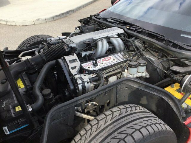 1988 Red Chevrolet Corvette COUPE