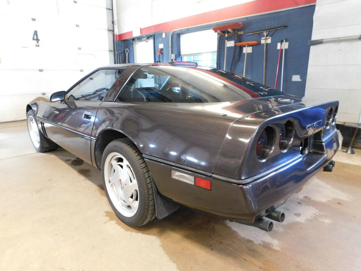 1988 Black Chevrolet Corvette Coupe