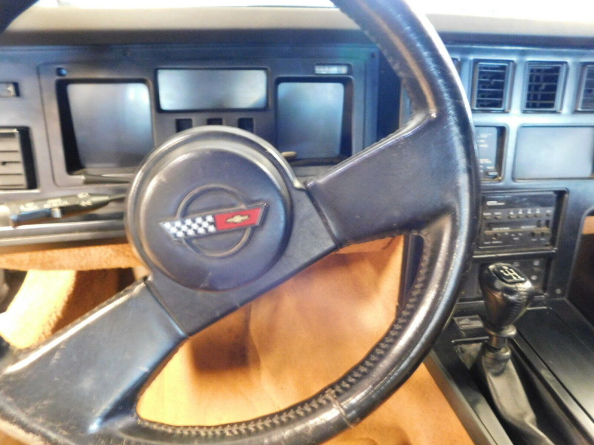 1988 Black Chevrolet Corvette Coupe