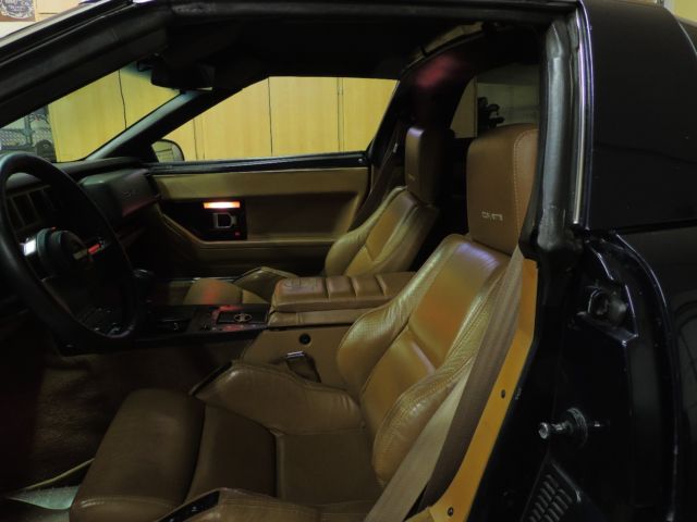 1988 Blue Chevrolet Corvette Coupe