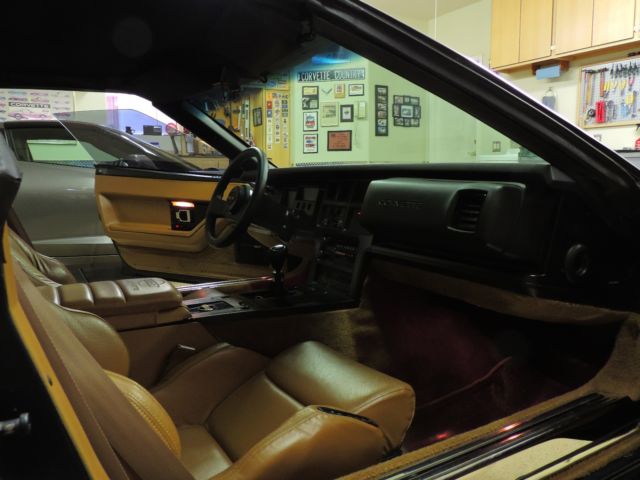 1988 Blue Chevrolet Corvette Coupe