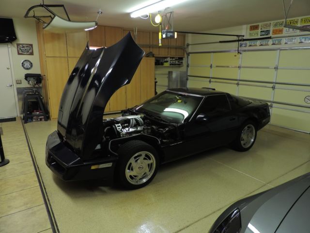 1988 Blue Chevrolet Corvette Coupe