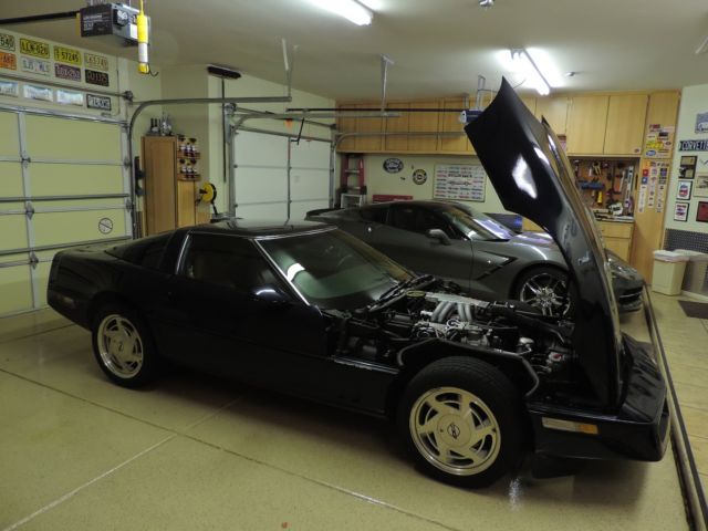 1988 Blue Chevrolet Corvette Coupe