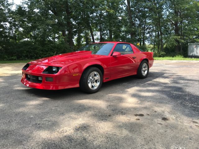 1988 Red Chevrolet Camaro Hardtop