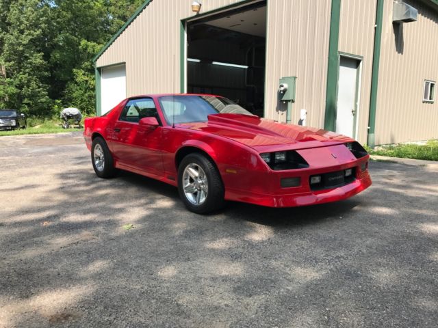 1988 Red Chevrolet Camaro Hardtop