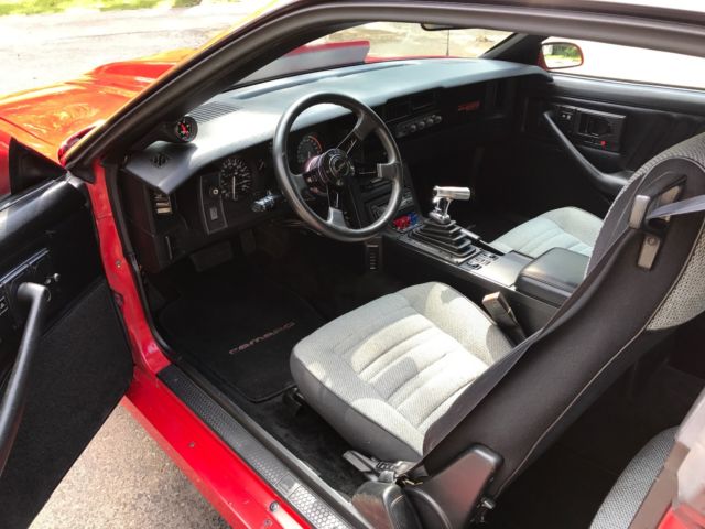 1988 Red Chevrolet Camaro Hardtop