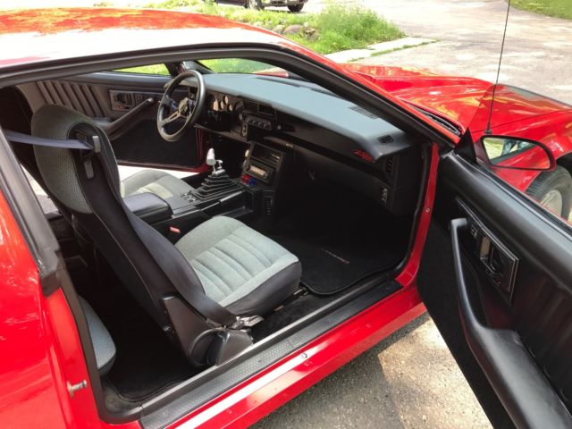 1988 Red Chevrolet Camaro Hardtop