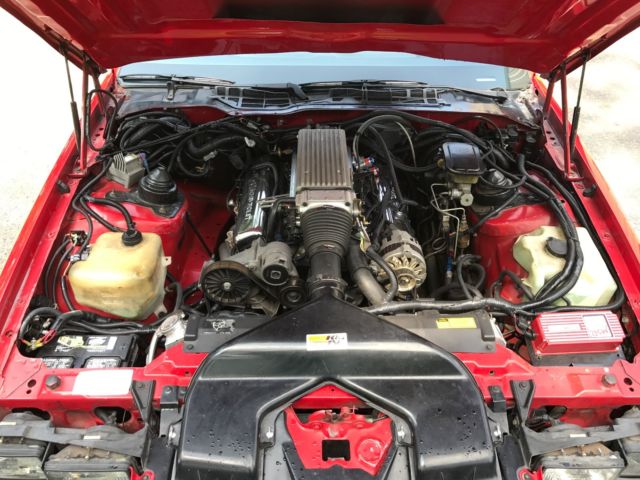 1988 Red Chevrolet Camaro Hardtop