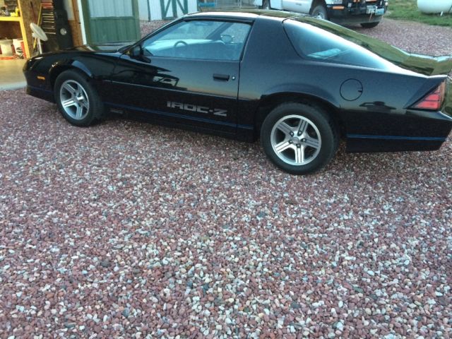 1988 Black Chevrolet Camaro Coupe