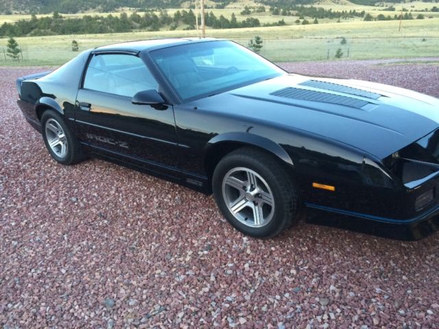 1988 Black Chevrolet Camaro Coupe