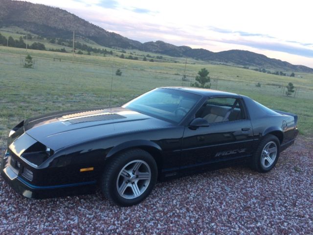 1988 Black Chevrolet Camaro Coupe