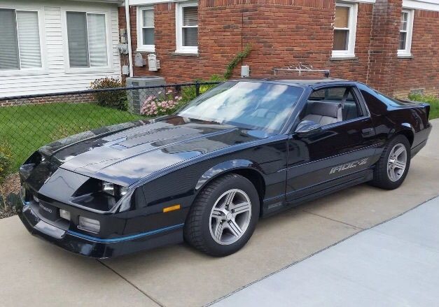 1988 Black Chevrolet Camaro Coupe