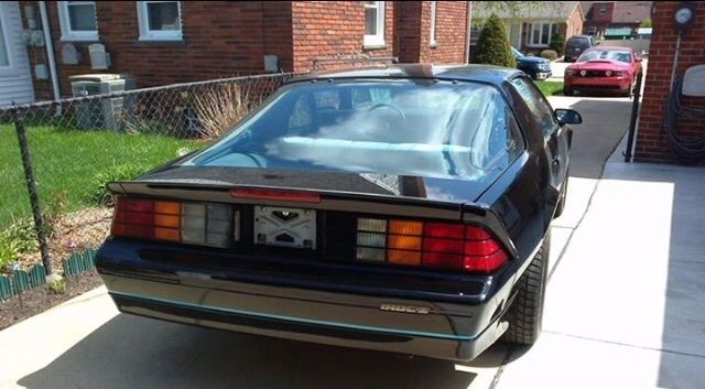 1988 Black Chevrolet Camaro Coupe