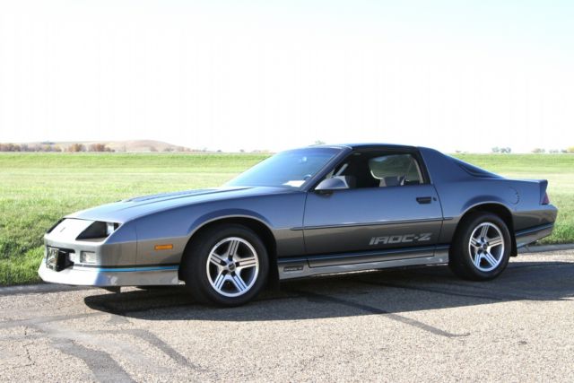 1988 Gray Chevrolet Camaro Coupe