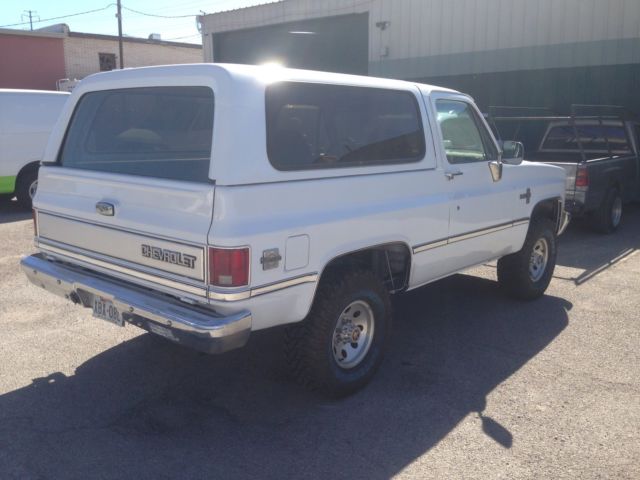 1988 Gray Chevrolet Blazer Full Size