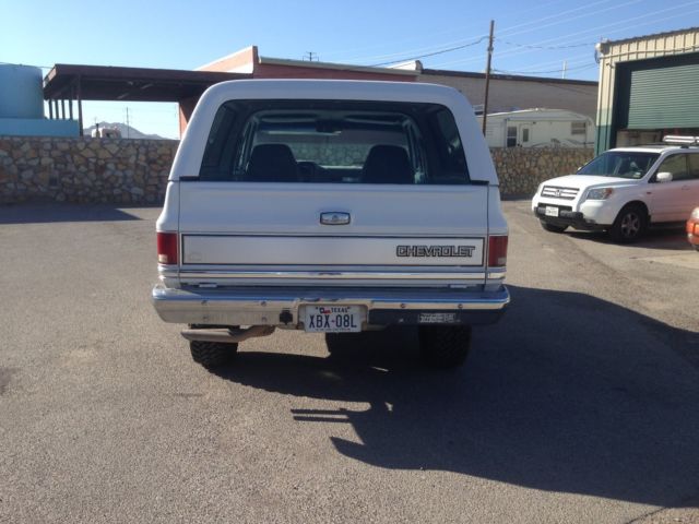 1988 Gray Chevrolet Blazer Full Size