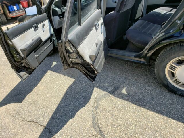 1988 Black Chevrolet Nova Compact