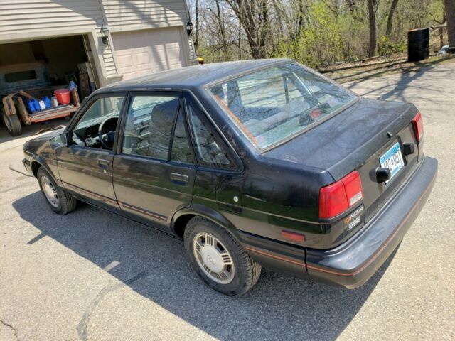 1988 Black Chevrolet Nova Compact