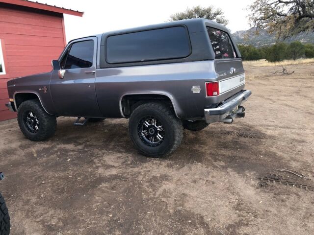 1988 Gray Chevrolet Blazer Blazer