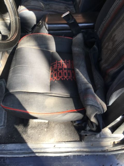 1988 Black Chevrolet S-10 Standard Cab Pickup